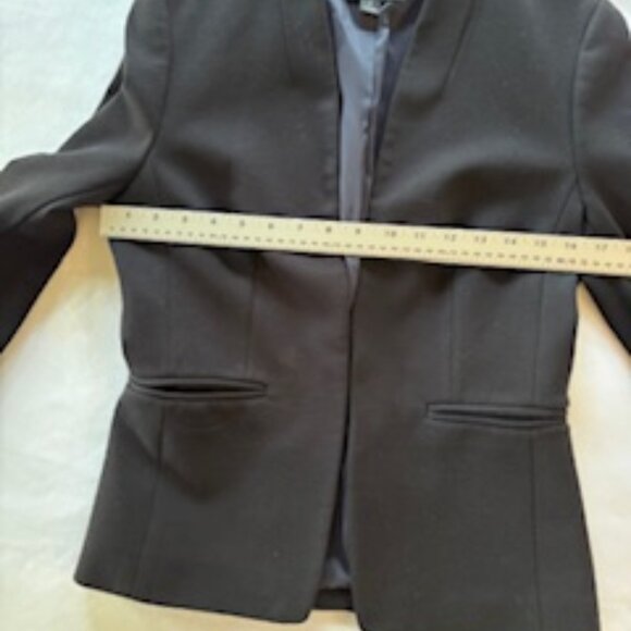 J.Crew Black “Going Out” Blazer – Stretch Twill – Chic Work-to-Evening Look - Picture 10 of 14